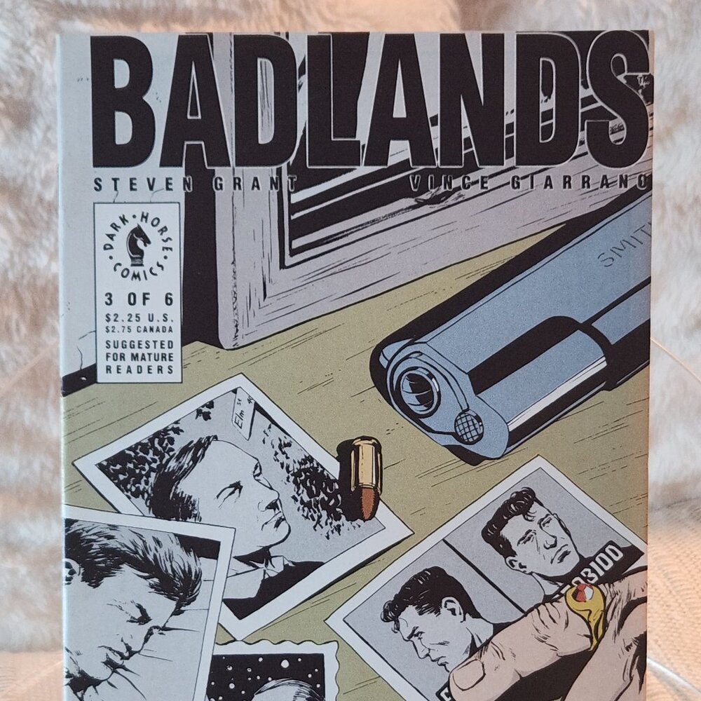 Badlands #3 (1991) Dark Horse Comics, Steven Grant, Second Edition, NM